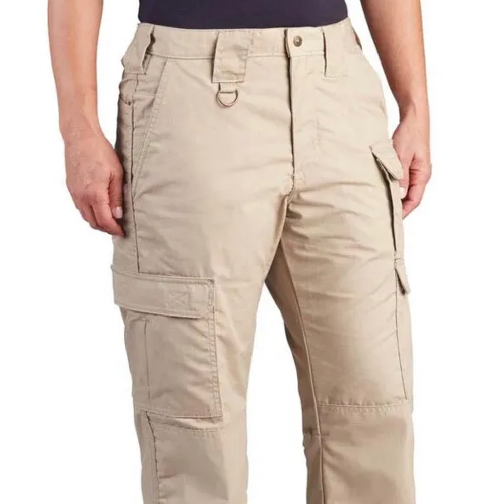 New Propper Women's Lightweight Tactical Pant Khaki Tan Women Size 6 Unhemmed.